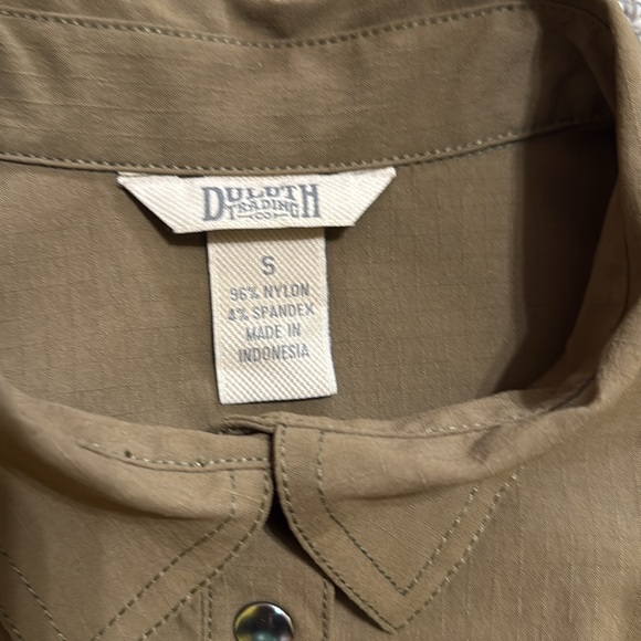 Duluth Trading Co. Ripstop Shirt Dress - Picture 5 of 5